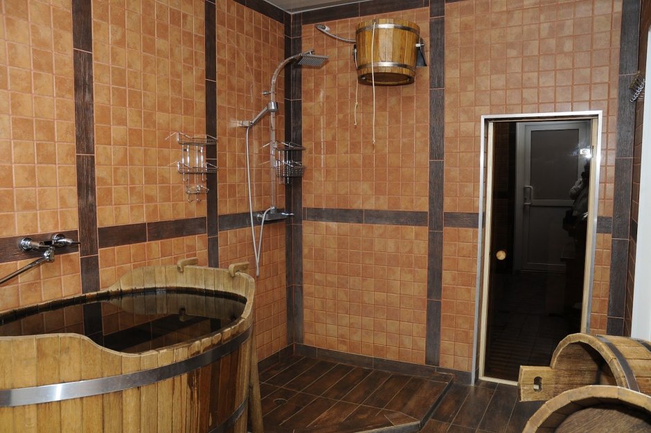 Душевая в бане
