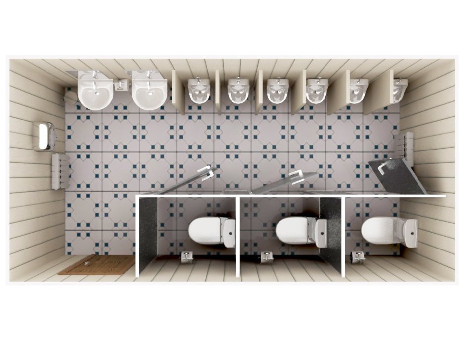 Автономный туалетный модуль ТМ1.01.001