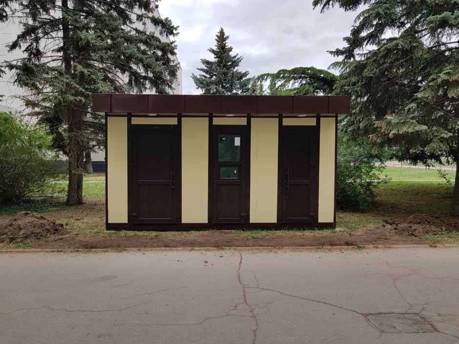 Модульный общественный туалет