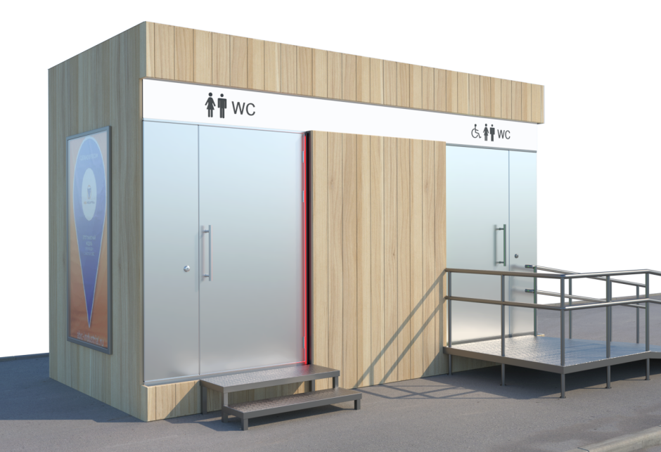 Туалет модульный Fiore ЗМК