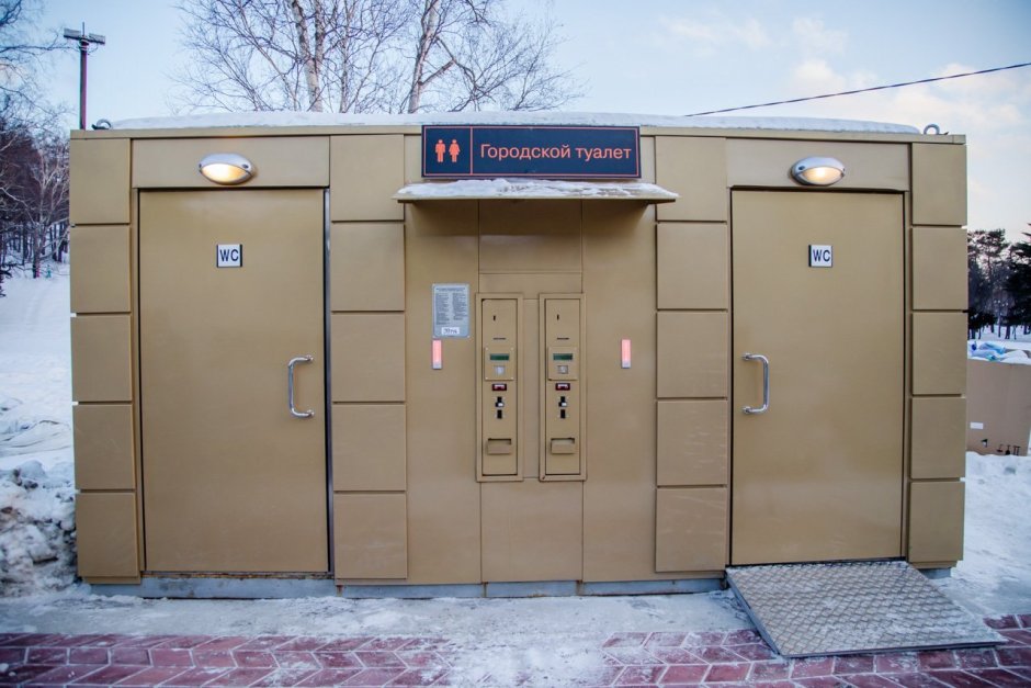 Туалетный модуль Citywc