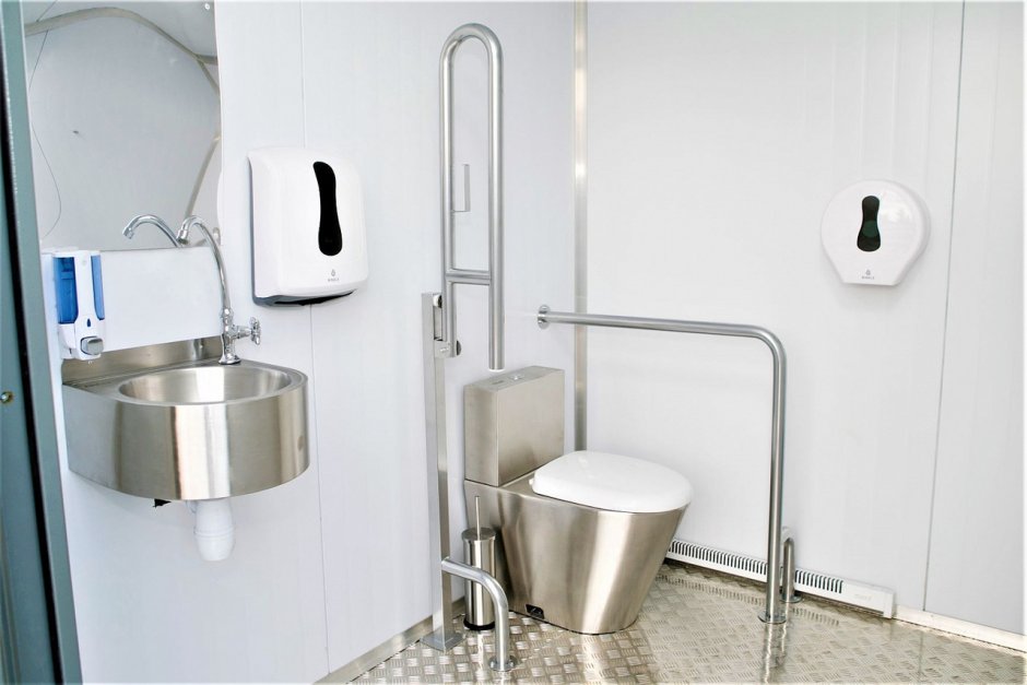 Сетевой туалетный модуль Экос 43и 5400х2430х2600мм