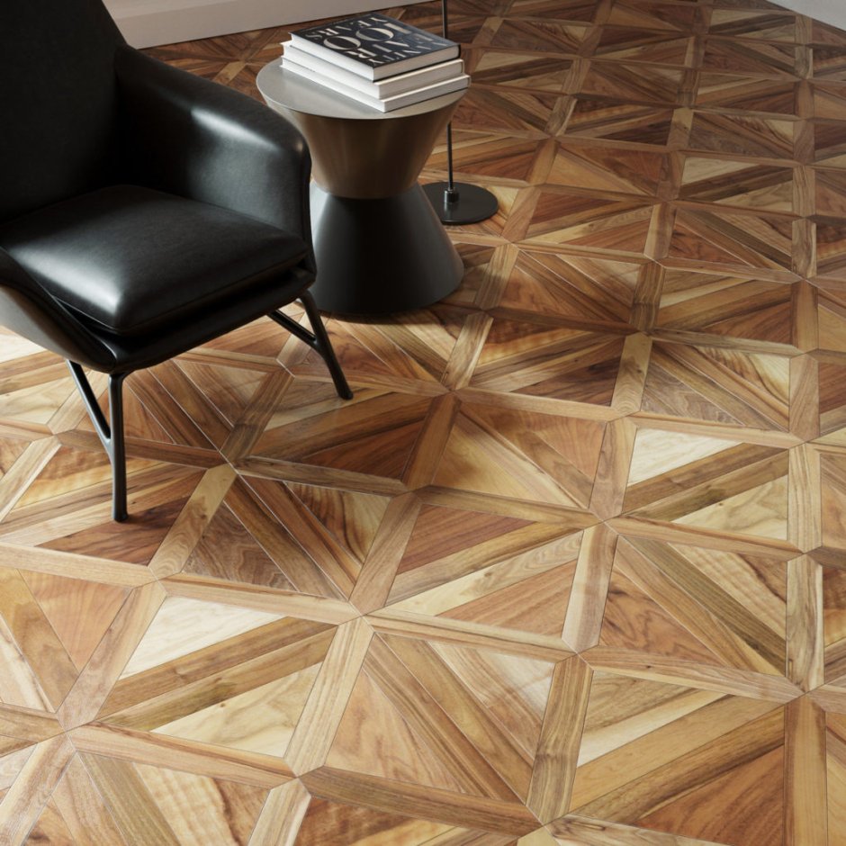 Модульный паркет Kraft Parkett орех натур