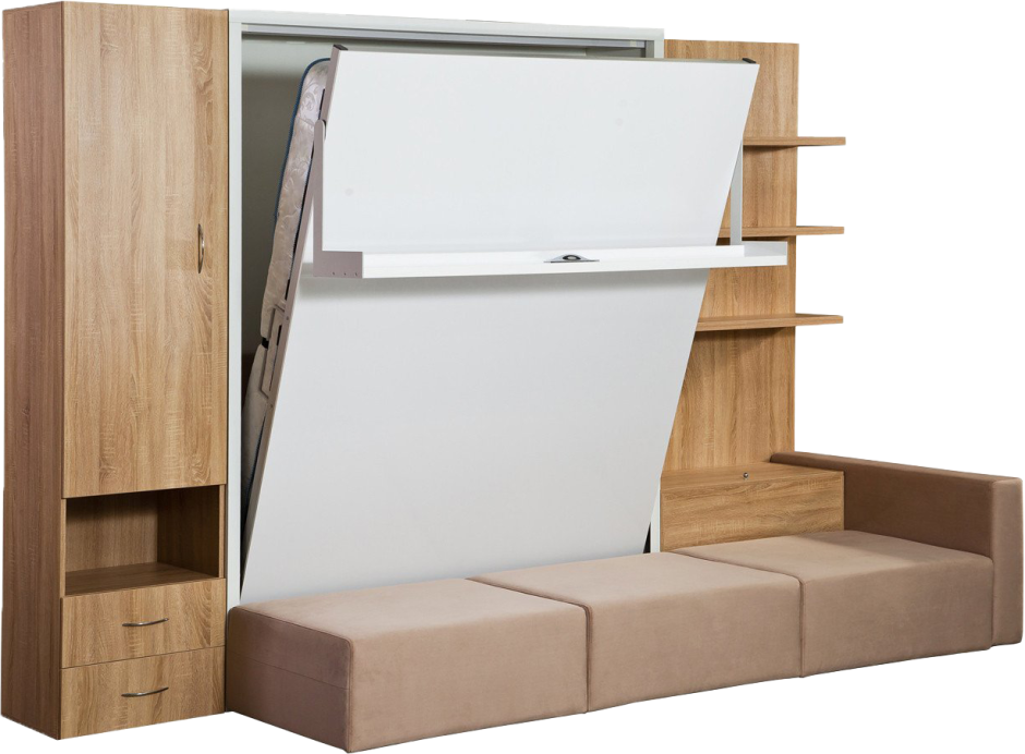 Кровать-трансформер для малогабаритной квартиры