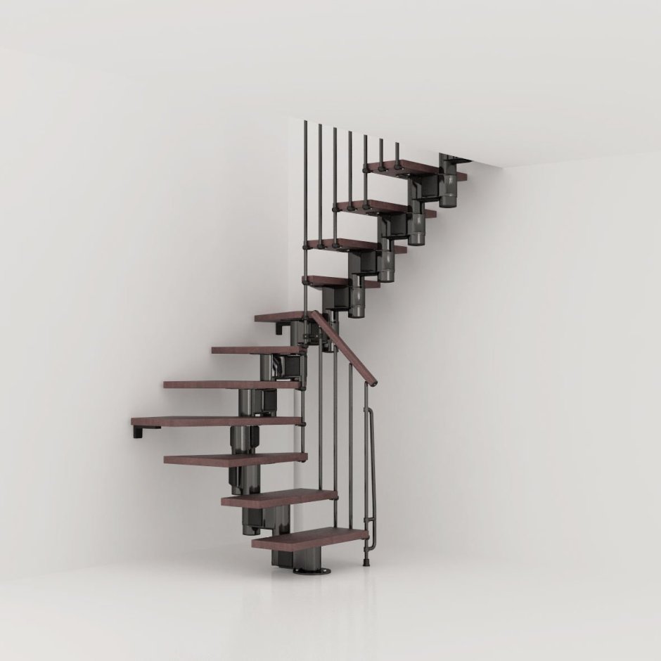 Модульная лестница prosto Module п-образная