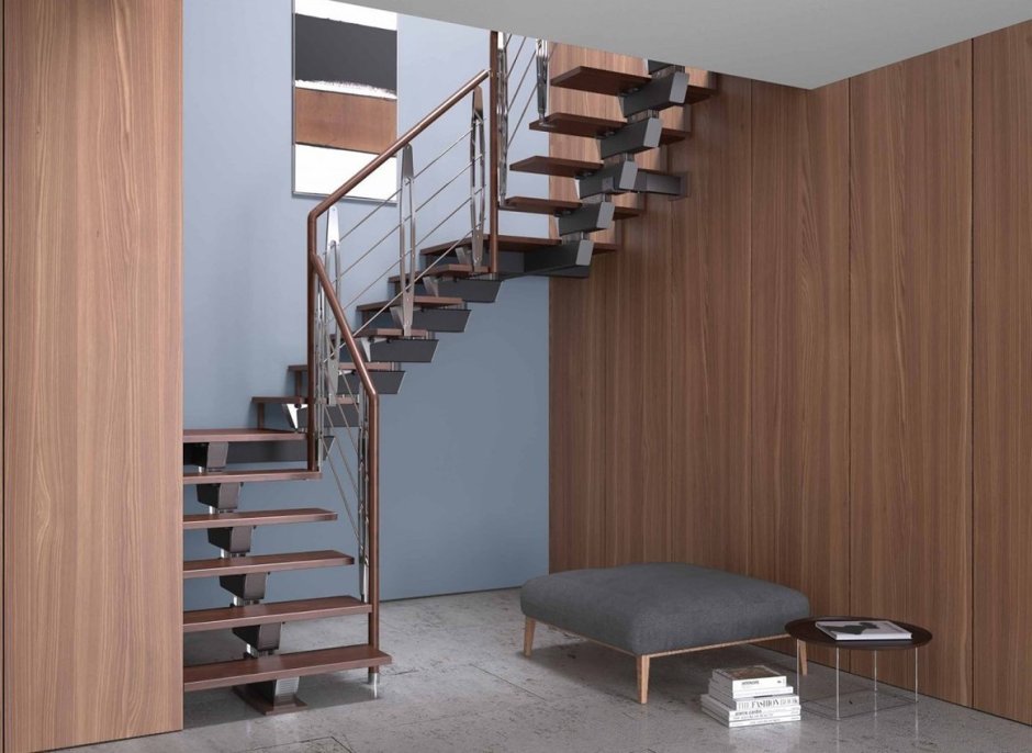 Модульная лестница из Леруа Мерлен