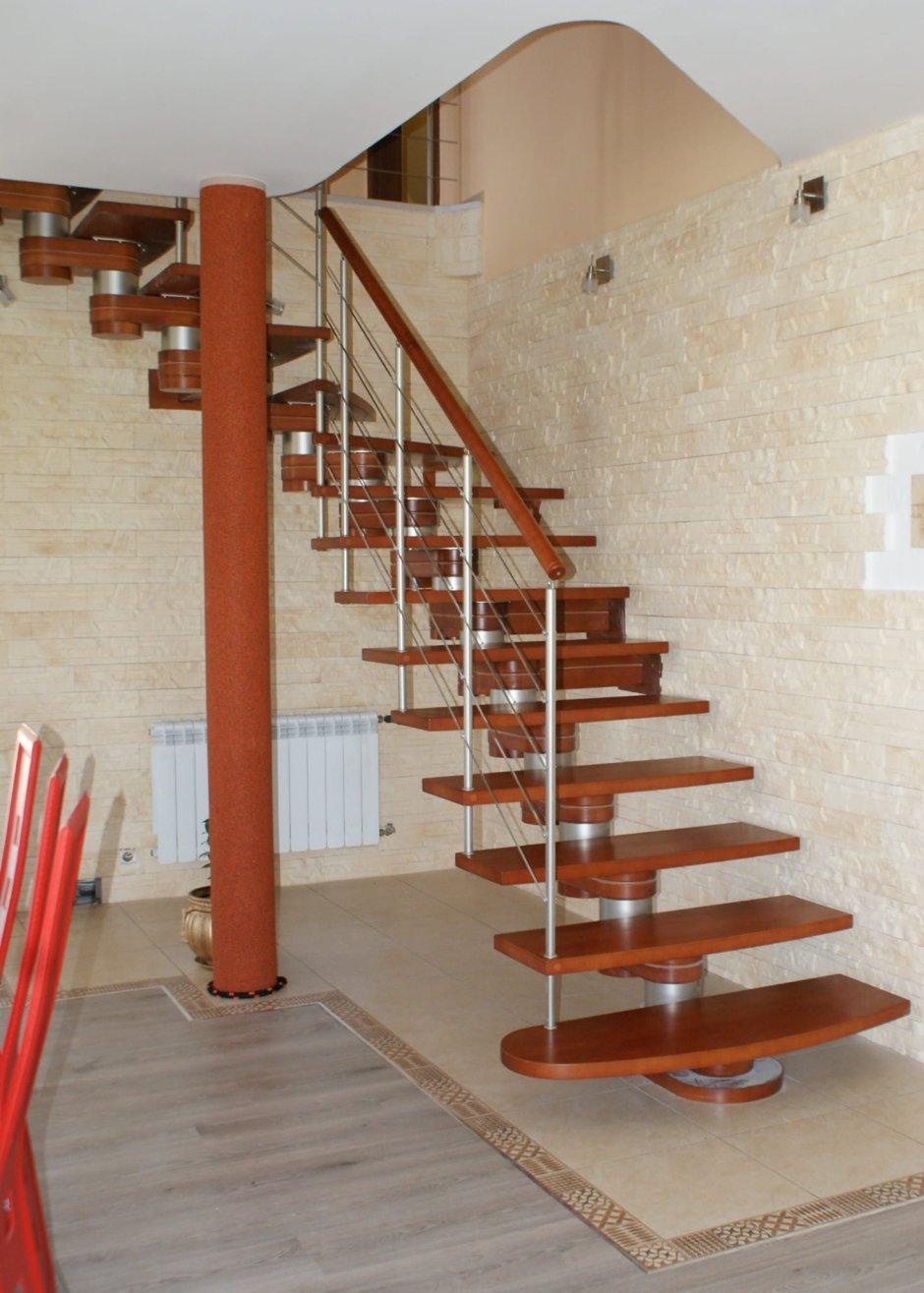 Модульные лестницы на второй этаж