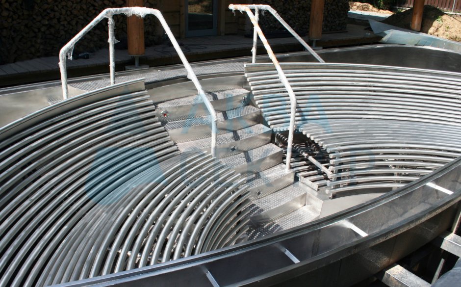 Джакузи из нержавейки