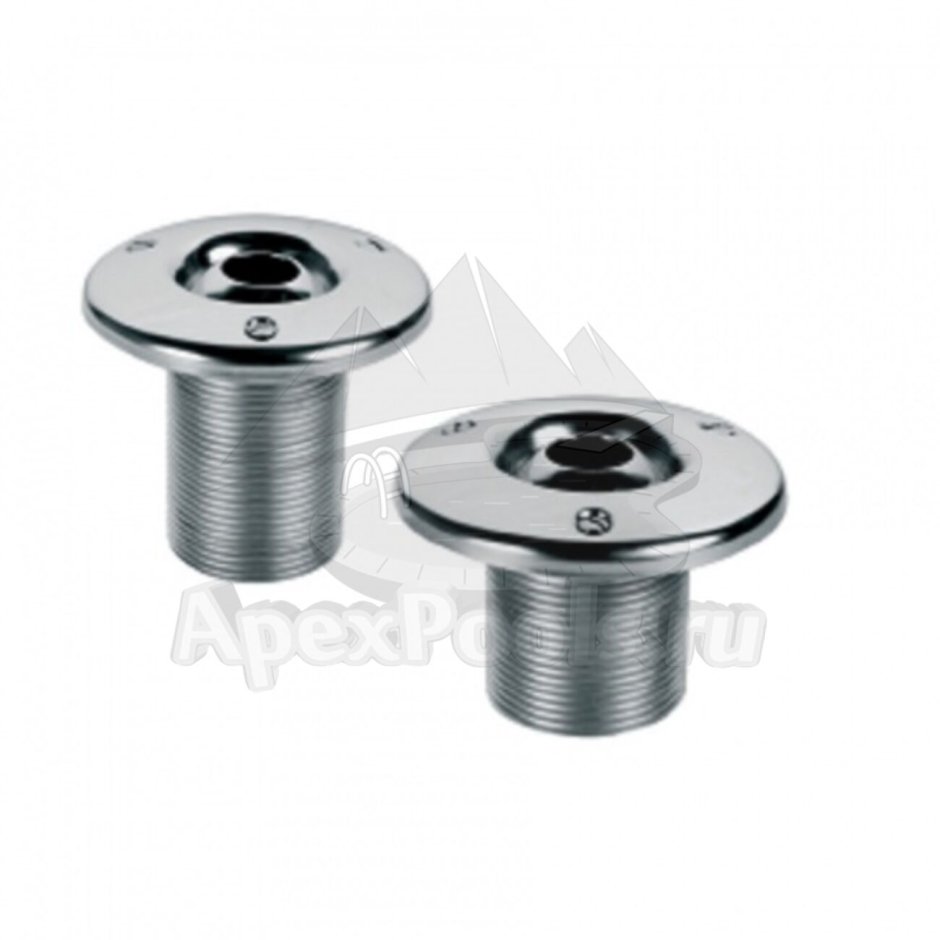 Форсунка стеновая для бассейна нержавеющая под плитку, d100, h38, НР 1 1/2