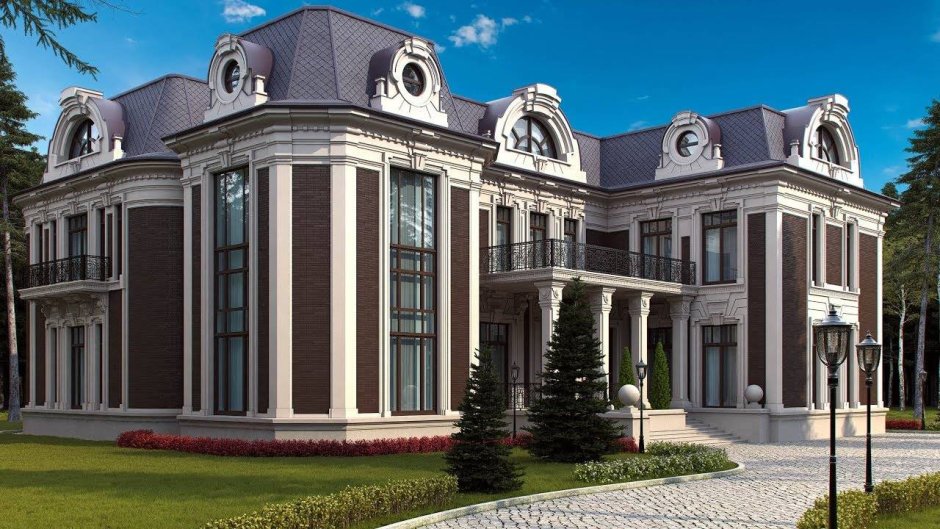 Мерано - проект особняка в стиле Ампир