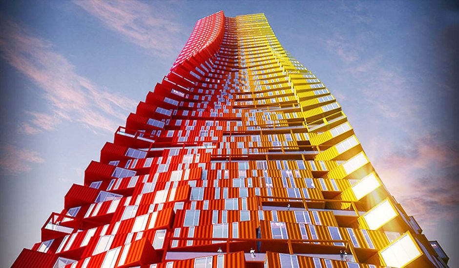 Многоэтажный дом