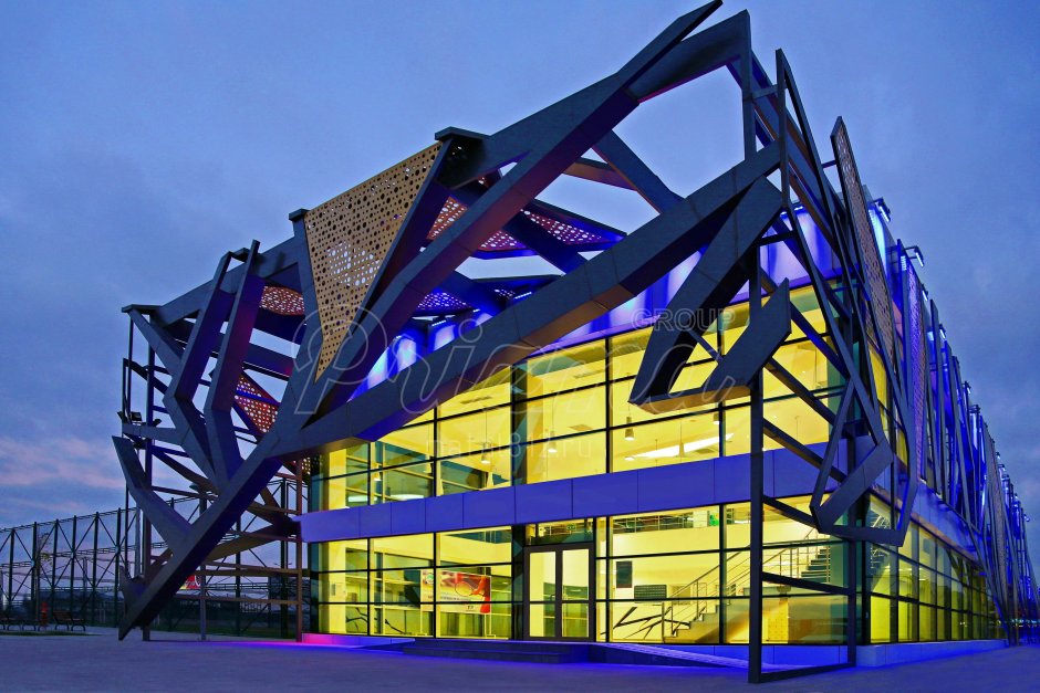 Спорткомплекс Европа архитектура