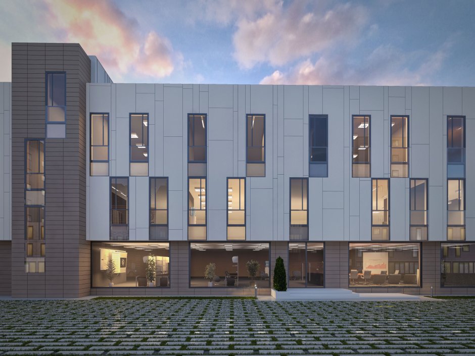 Фасад офисного здания