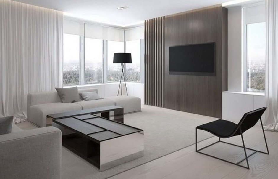 Проект гостиной Минимализм