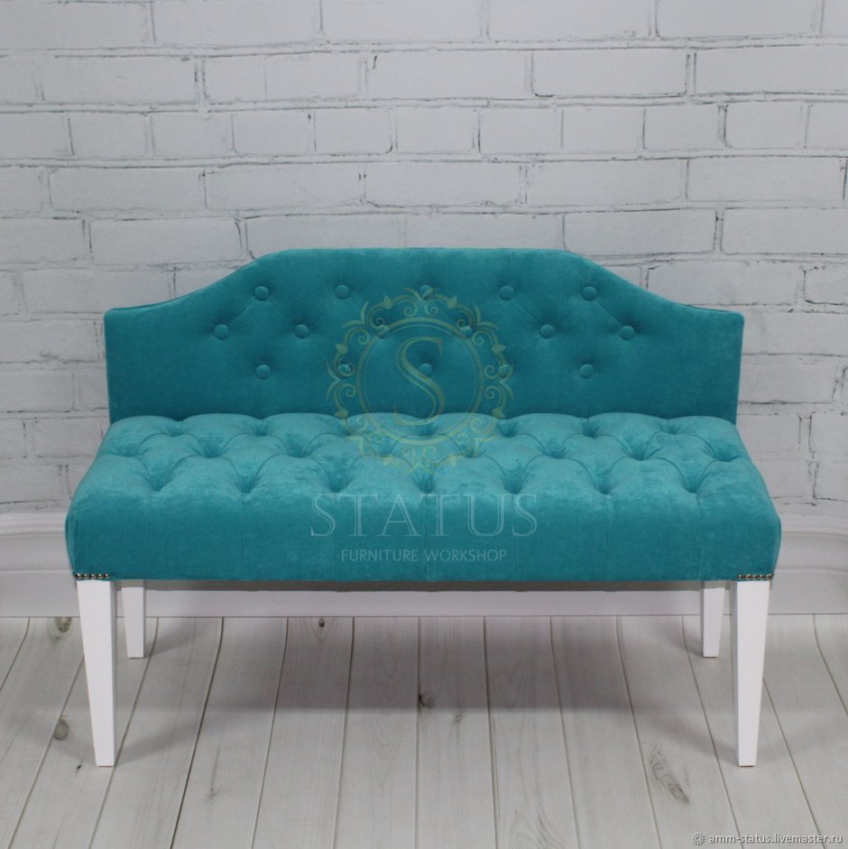 Банкетка со спинкой Amelia НМ-26