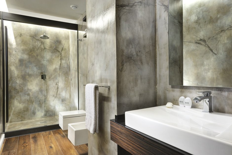 Микроцемент под мрамор