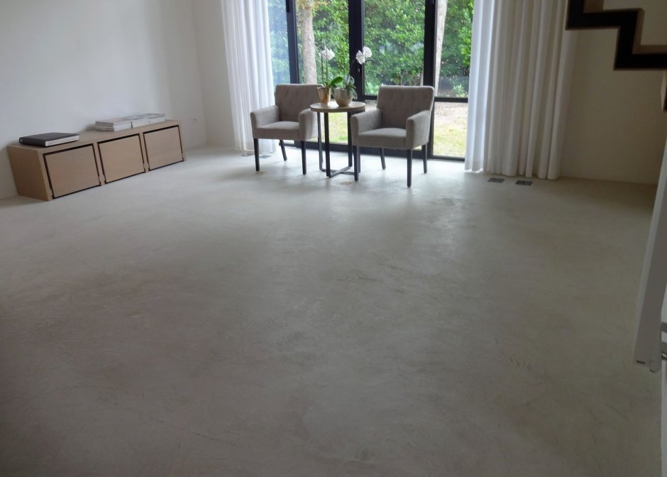 Микроцемент пол Пронто