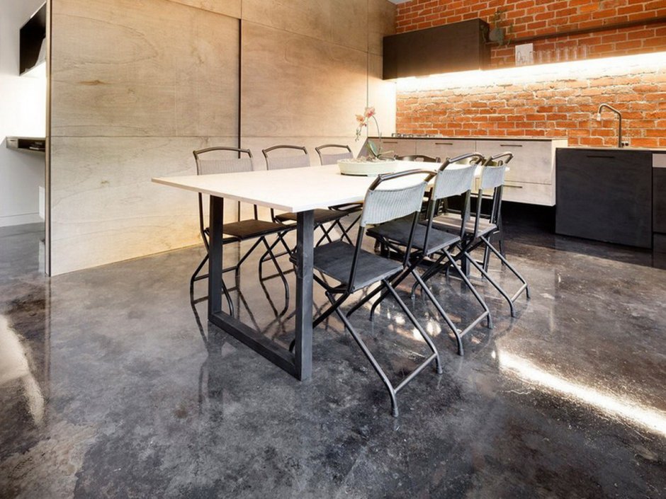 Наливной пол микроцемент