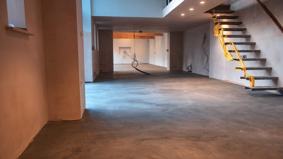 Микроцемент пол