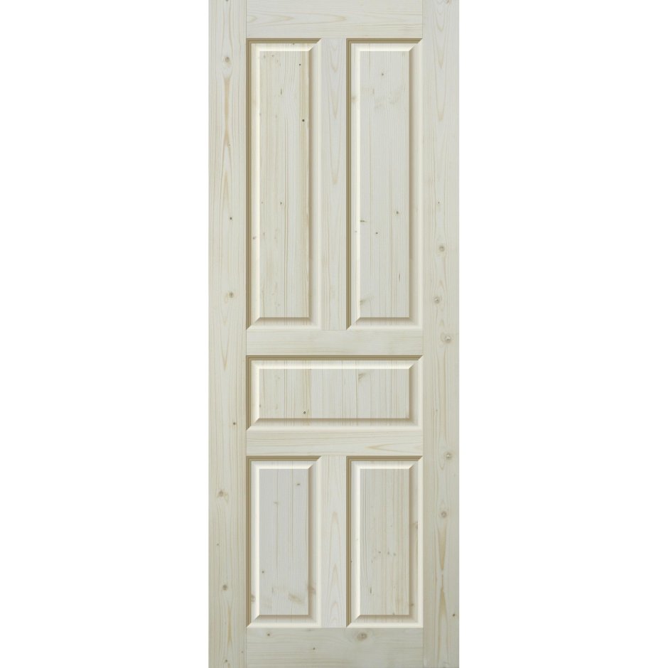 Дверное полотно филенчатое неокрашенное классика 3ф ДГ 800*2000 мм