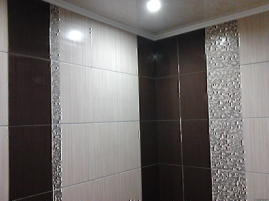 Вертикальная выкладка плитки