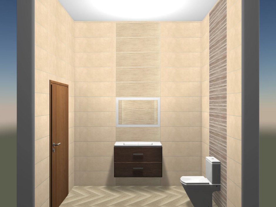 Раскладка плитки 200х600