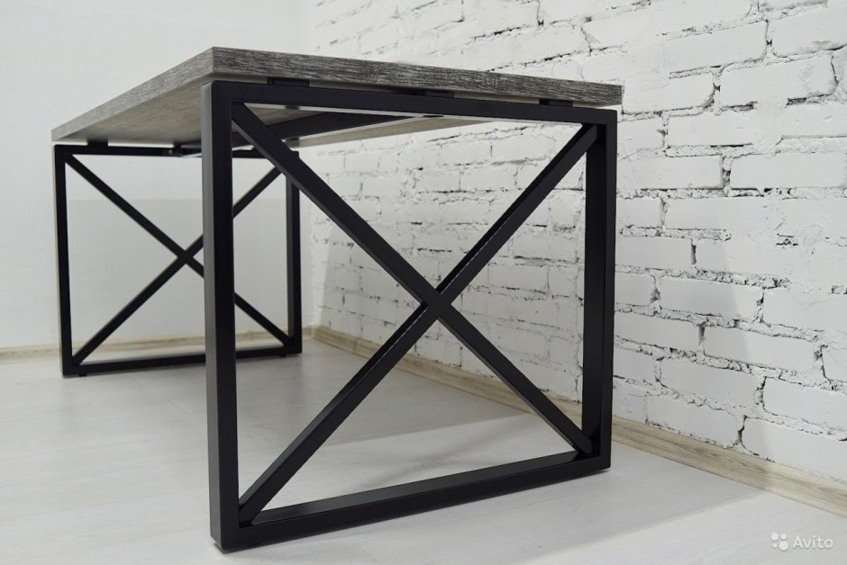 Письменный стол лофт 1700х75х75 каркас