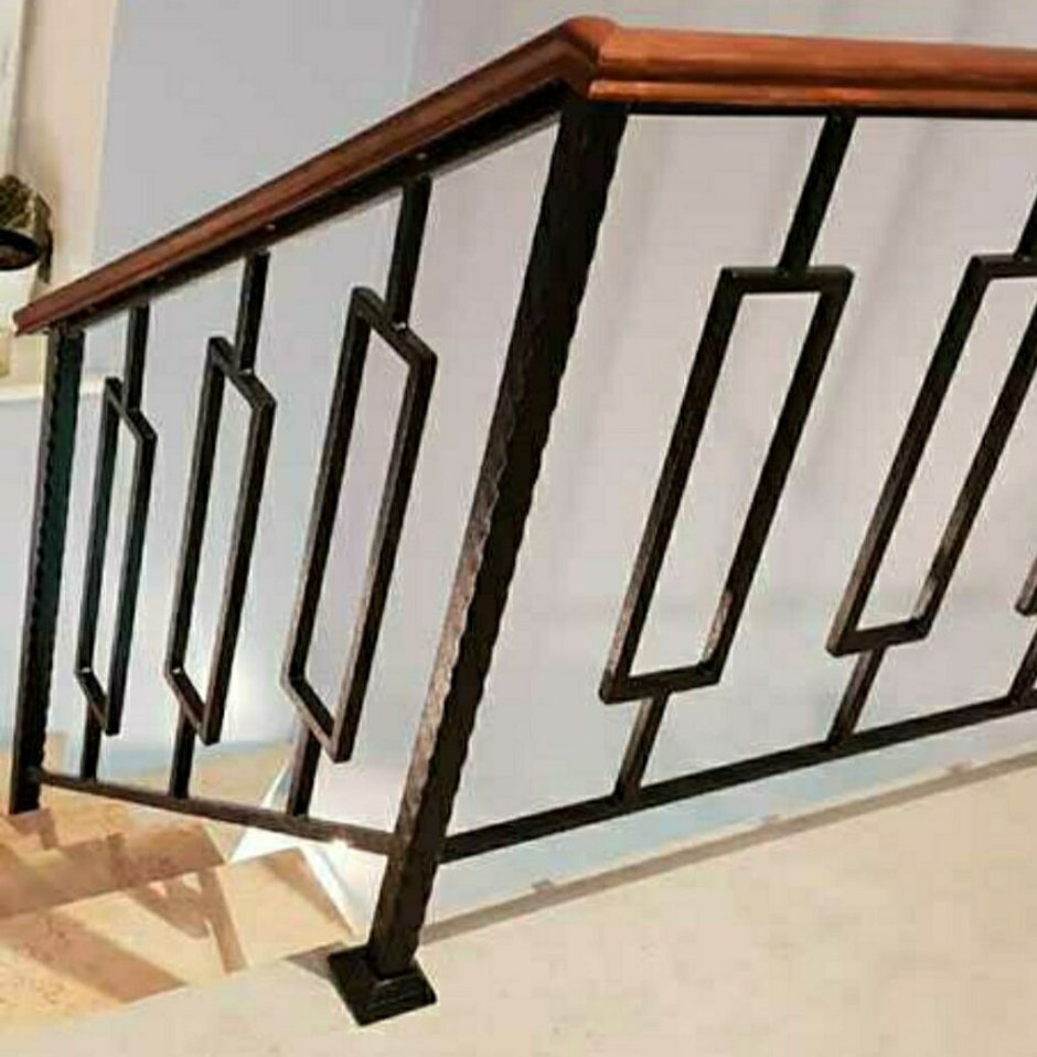 Перила из профильной трубы 40х20