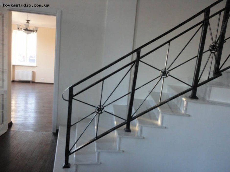 Ограждение для лестницы из металла