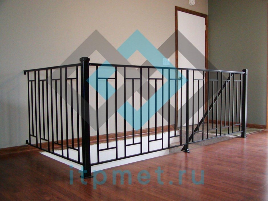 Перила для лестницы из металла