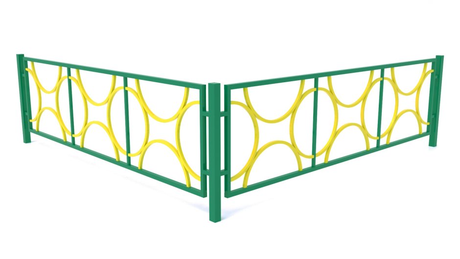 Ограждение газонное (RAL 7046)