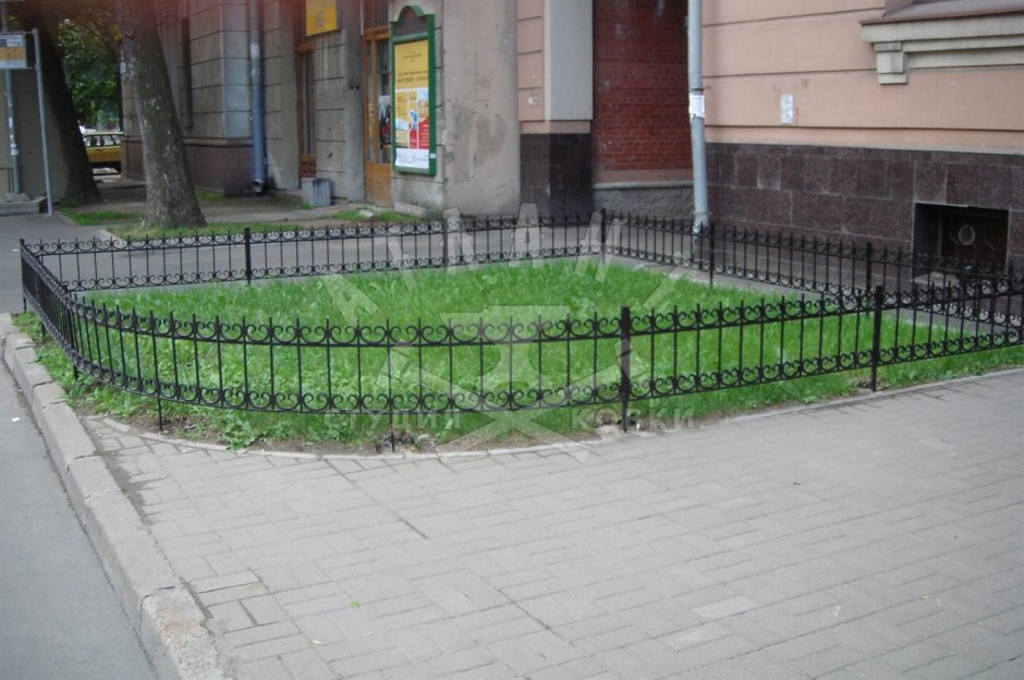 Ограждение газона