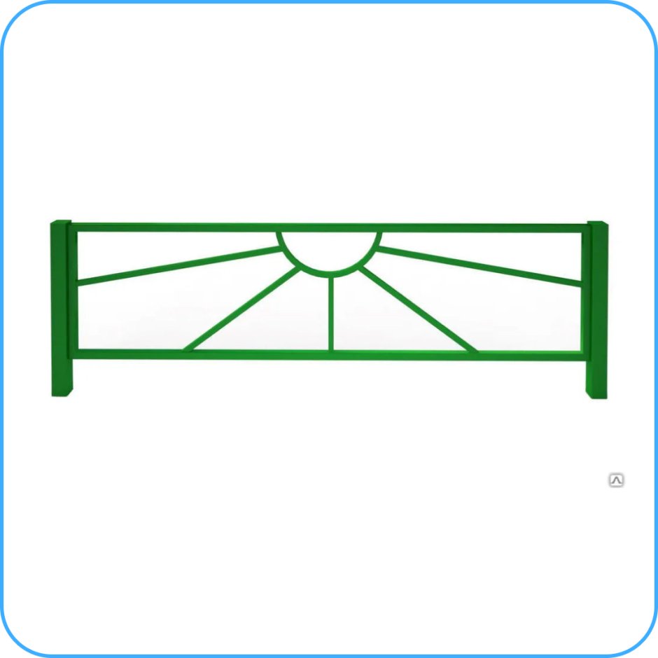 Газонное ограждение 500x2000