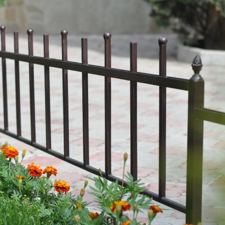 Металлические ограждения для клумб