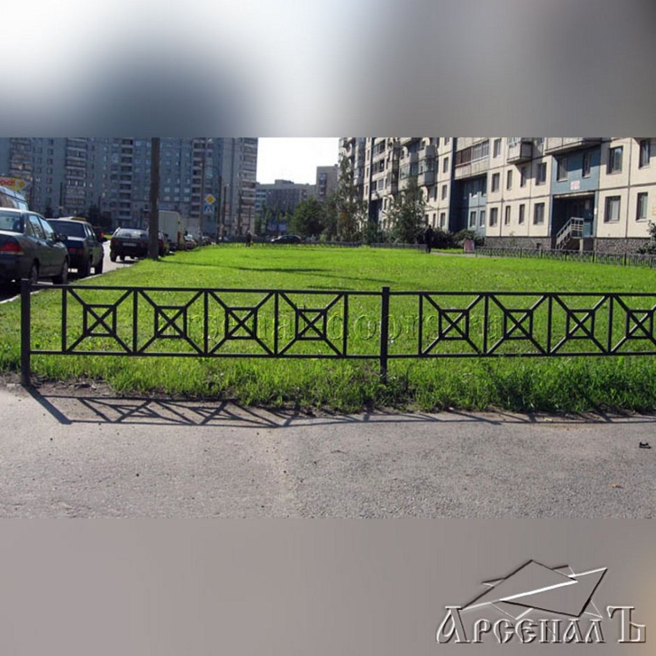 Ограждение газона