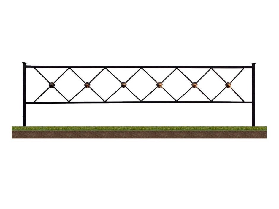 Газонное ограждение 200х50х500мм