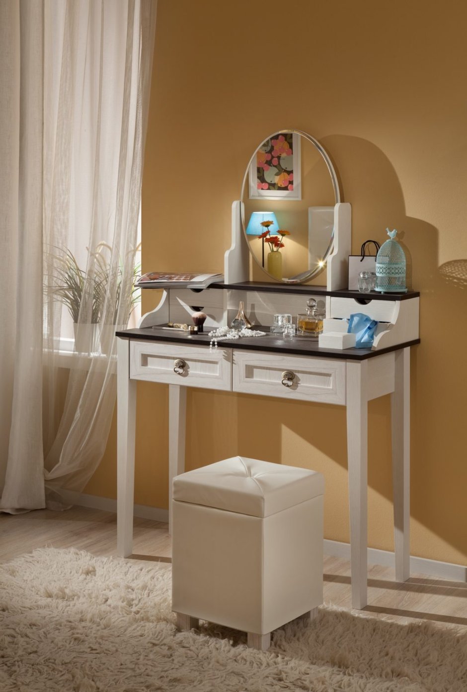 Стол туалетный Бриз 43 бодега светлый