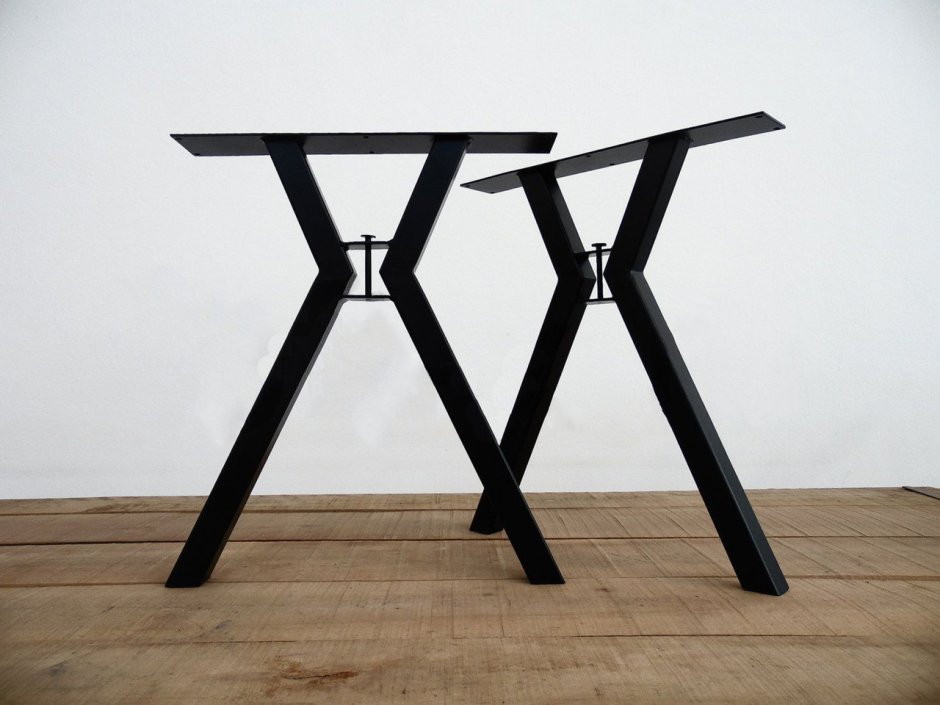 Подстолье лофт из нержавейки