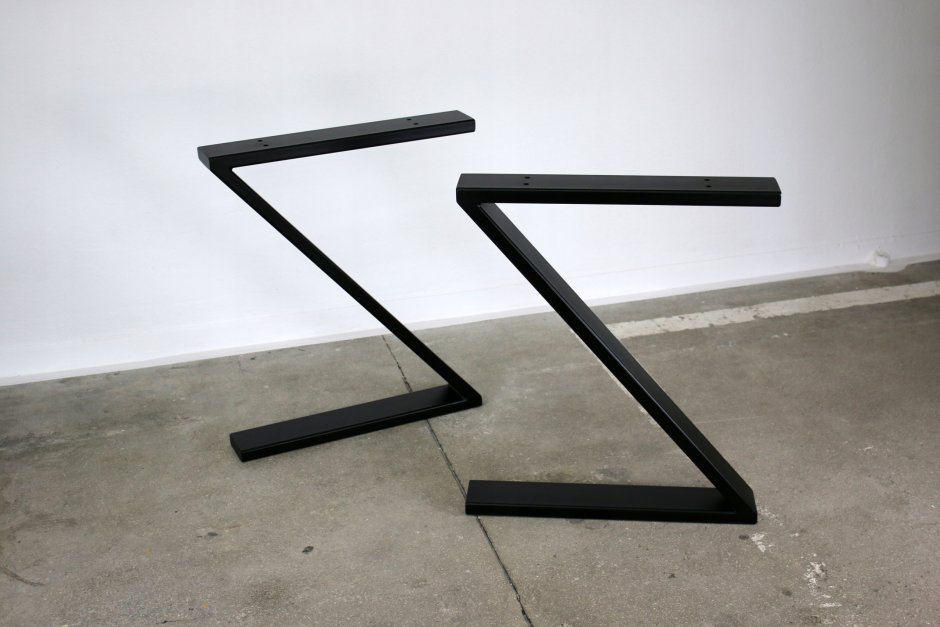 Подстолье лофт для журнального стола прямоугольное 1200*60