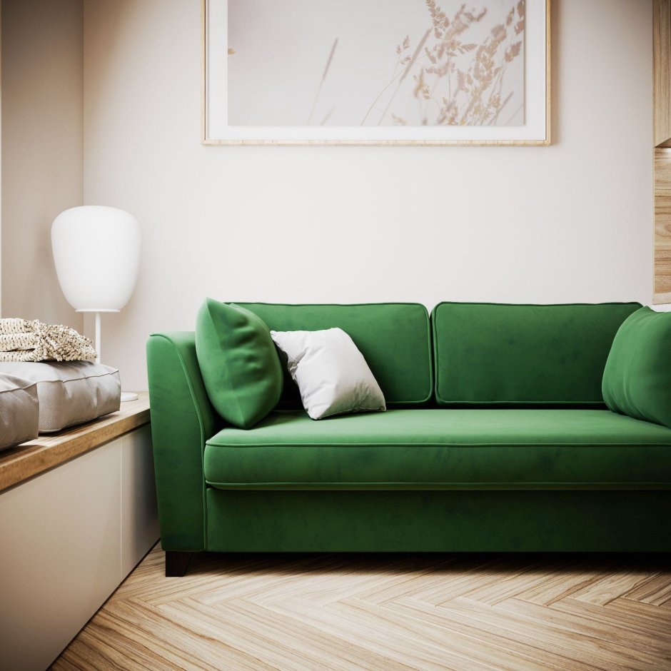 Диван икеа зеленый