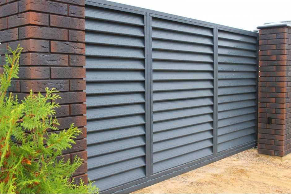 Калитка жалюзи Гранд лайн