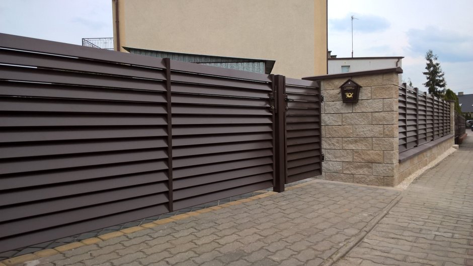 Стильный забор