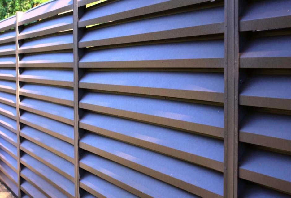 Грант лайн забор жалюзи