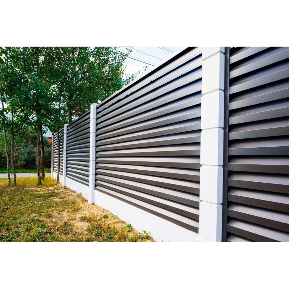 Забор жалюзи Гранд лайн