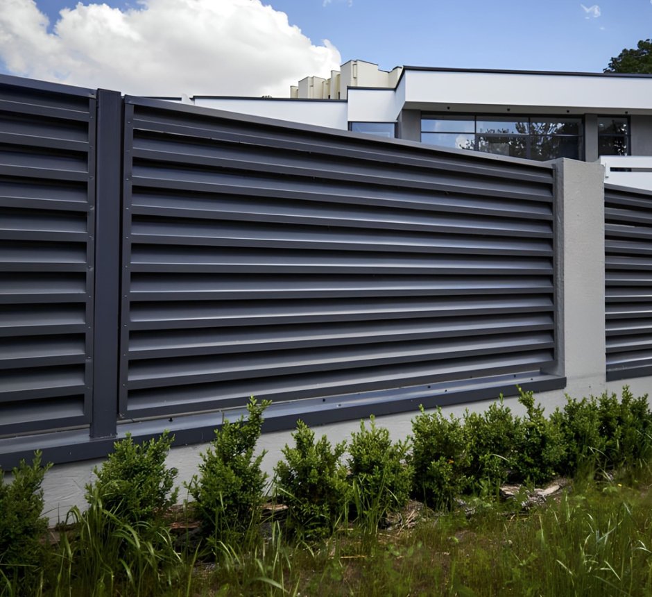 Забор жалюзи 7024