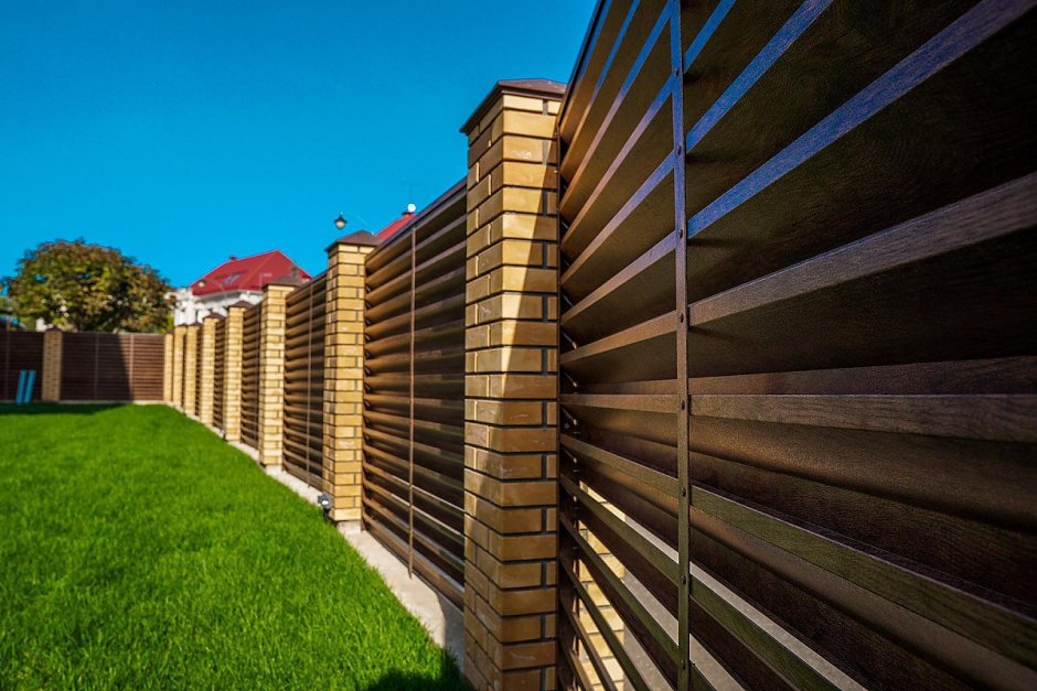 Забор жалюзи Гранд лайн