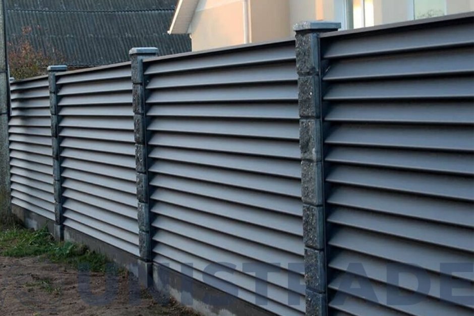 Забор жалюзи Гранд лайн