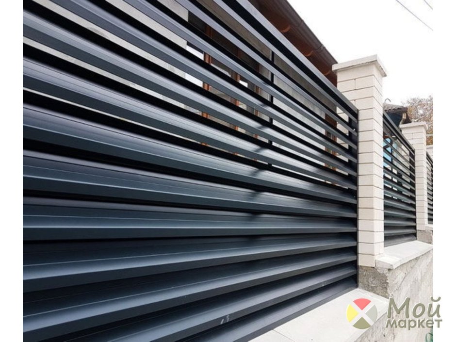 Забор жалюзи Милан