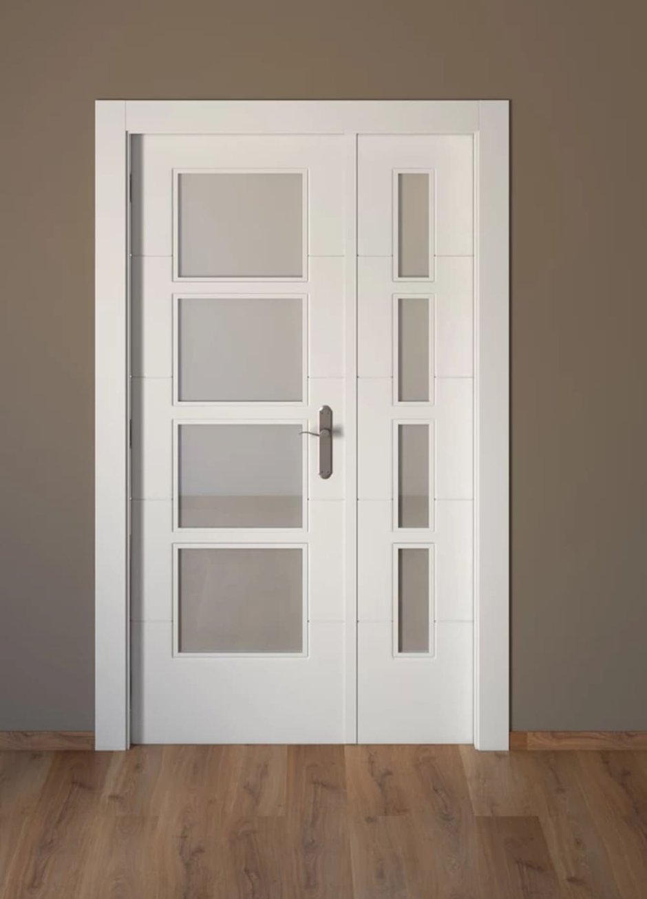 Двустворчатые двери проем 1100