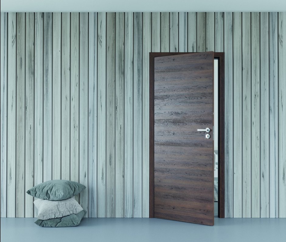 Двери межкомнатные в Скандинавии и современном стиле